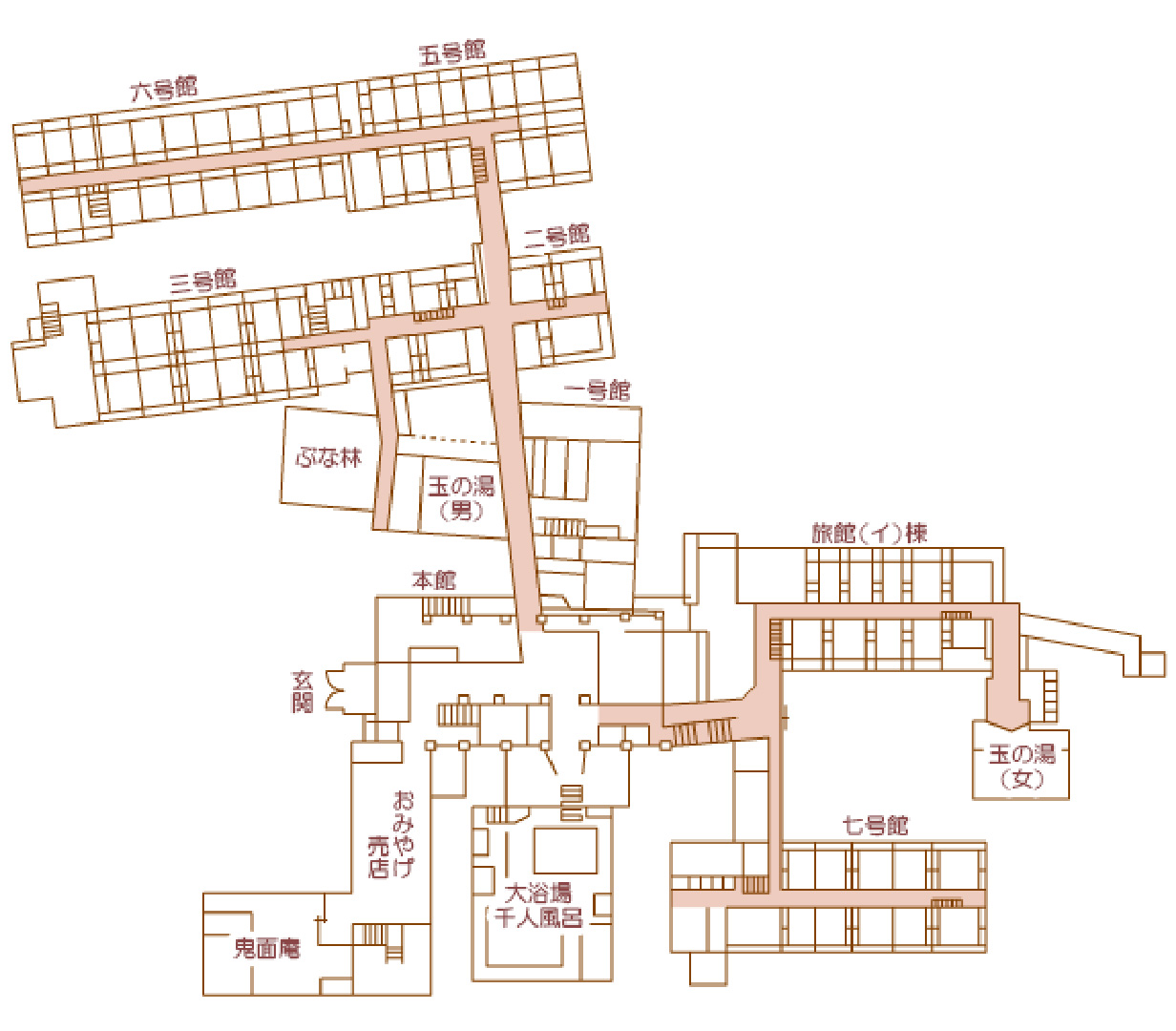 館内図 1階